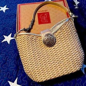 Brighton straw handbag